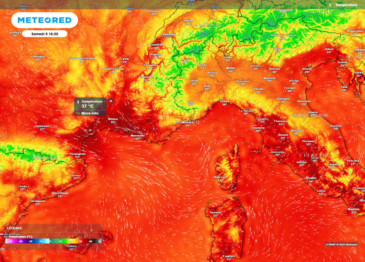Le Sud-Est de la France libéré de la canicule dans les toutes ...