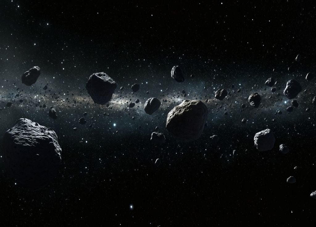 asteroides, espaço asteroides, espaço