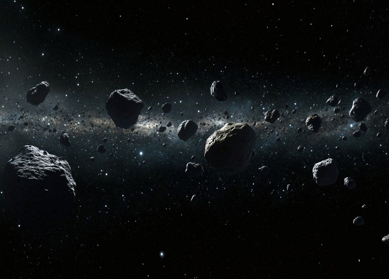 O telescópio do Observatório Vera C. Rubin poderá potencialmente descobrir milhões de asteroides nos próximos anos.