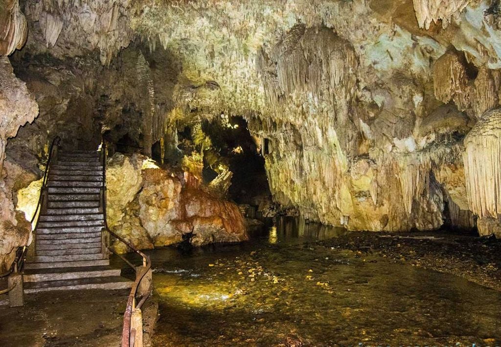 Interior da Caverna do Diabo, em Eldorado, São Paulo. Crédito: Blog Viagens e Caminhos.