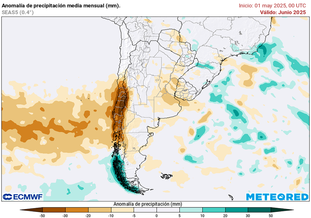 Lluvia, Junio, Tendencia, Clima, Invierno, Argentina, Pronostico