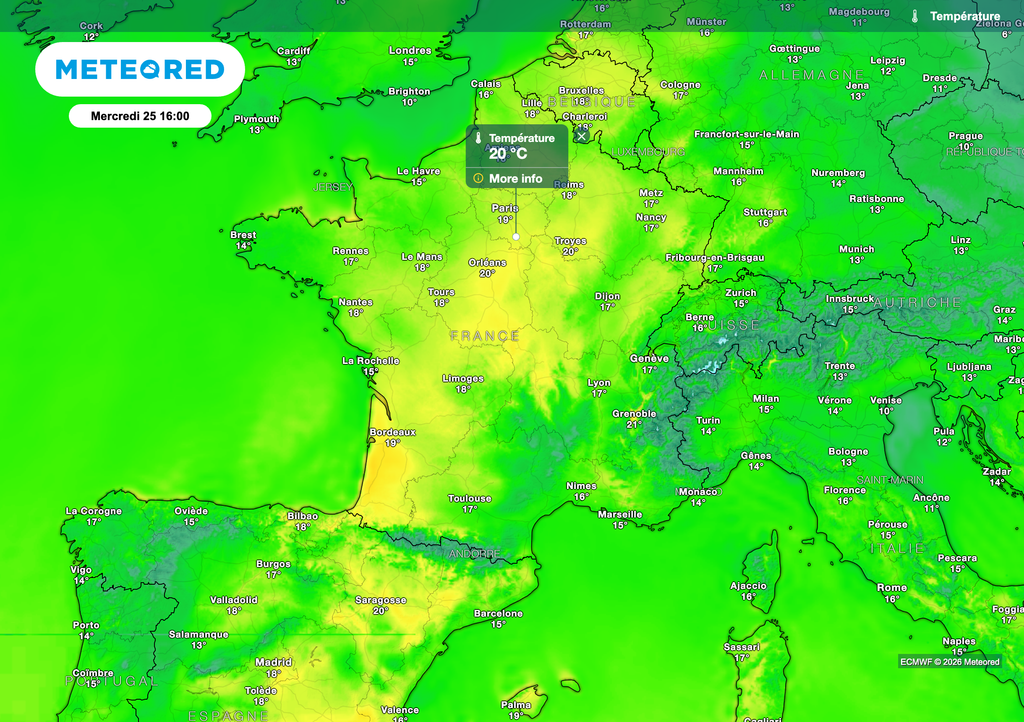 Un réel air de printemps pour mercredi !