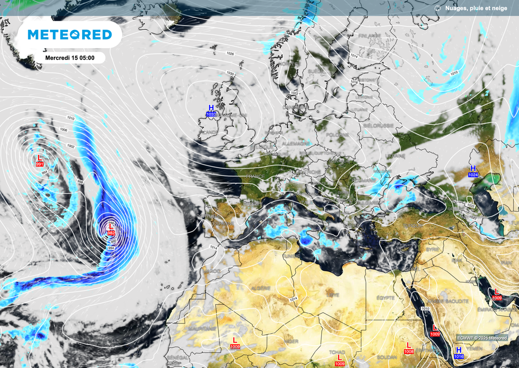 Une bonne dizaine de jours sous l'influence de l'anticyclone en France.