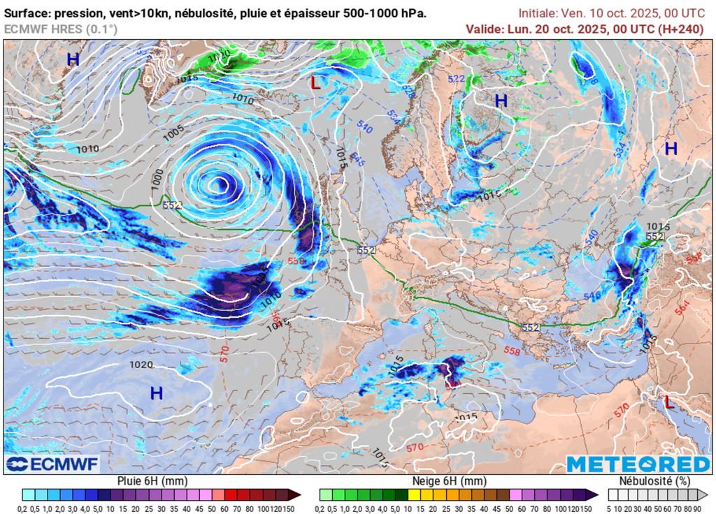Retour progressif d'un contexte plus dépressionnaire.