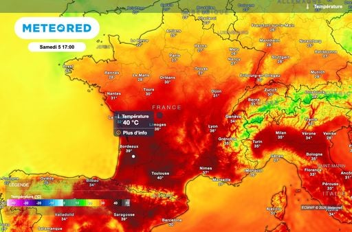 Les experts m&eacute;t&eacute;o : "un nouveau d&ocirc;me de chaleur" pourrait faire grimper les temp&eacute;ratures au-dessus de 40 &deg;C en France