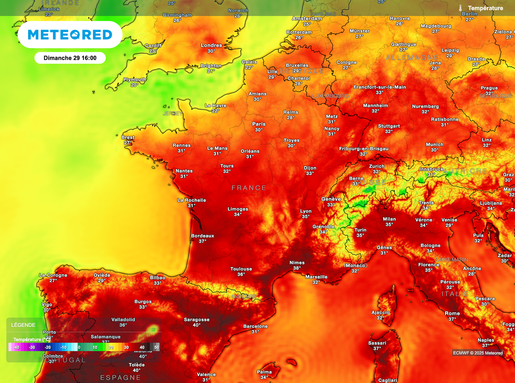 Les fortes chaleurs seront de retour ce week-end en France.
