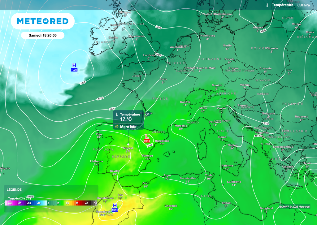 Un peu de fraîcheur jusqu'en début de semaine, surtout au nord.
