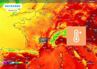 Les fortes chaleurs ont du mal &agrave; quitter la France : 6 r&eacute;gions encore au-dessus de 30&deg;C ce mercredi