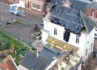 Les images aériennes impressionnantes des tornades qui ont touché la France