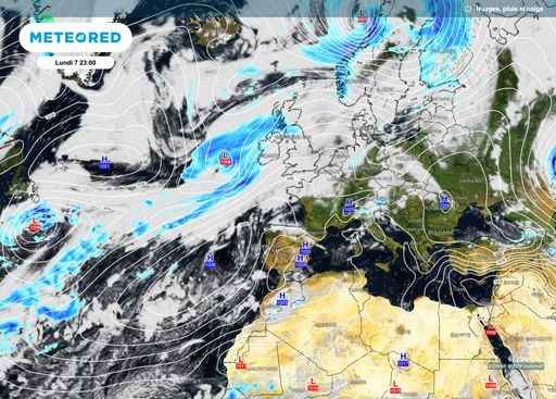 Les mod&egrave;les m&eacute;t&eacute;o indiquent un risque de nouveaux violents orages d&egrave;s la semaine prochaine en France