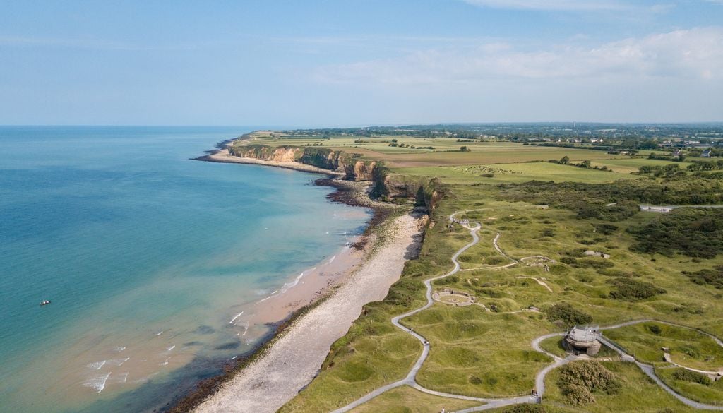 Les plages du Débarquement en Normandie. Les plages du Débarquement en Normandie.