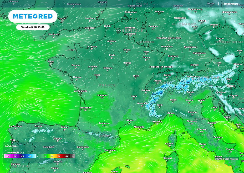 En journée, les températures pourront être sous les normales.