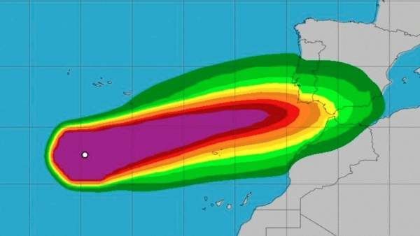 Leslie: El Primer Huracán De Categoría 1 Que Casi Llega A Nuestro País Leslie: El Primer Huracán De Categoría 1 Que Casi Llega A Nuestro País