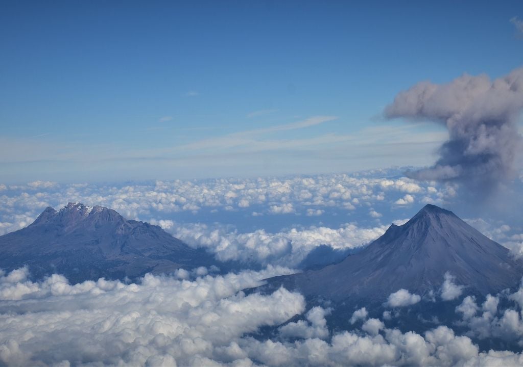 Popocatépetl y el Iztaccíhuatl