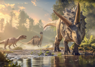 Liberación de azufre por impacto de meteorito fue menos letal en la extinción de los dinosaurios de lo que se pensaba