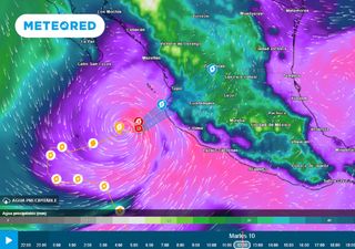 ¡Lidia es un huracán Mayor y modificó trayectoria! Tocará tierra en Jalisco con lluvias torrenciales