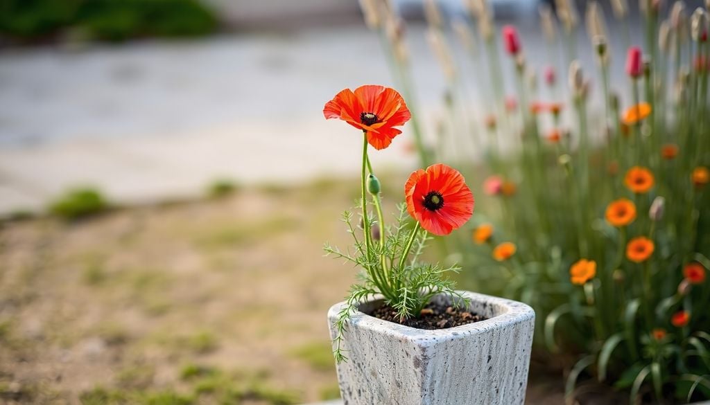plantas Para cultivarlas en macetas, basta con elegir un recipiente profundo con buen drenaje y sembrar directamente.
