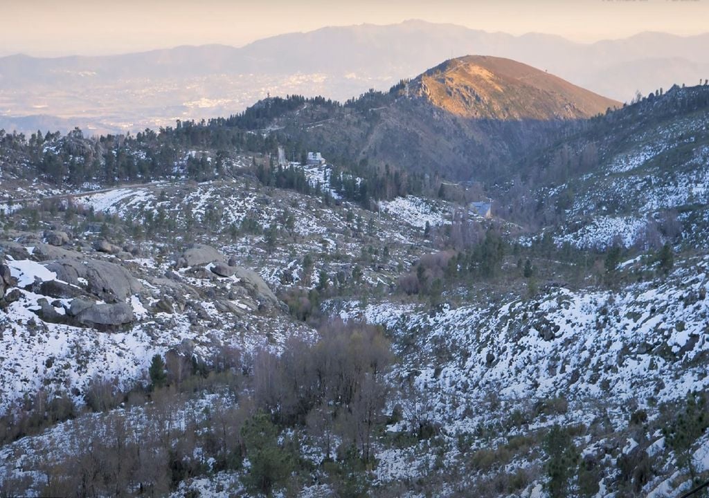 Áreas ardidas na Serra da Estrela