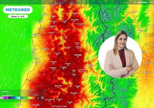 “¿Listos para el calor extremo?” Santiago enfrentará hasta 37 °C este martes, advierte la meteoróloga Laura Batista