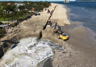 Litoral Norte de Santa Catarina investe em dunas para frear avanço do mar e proteger a orla