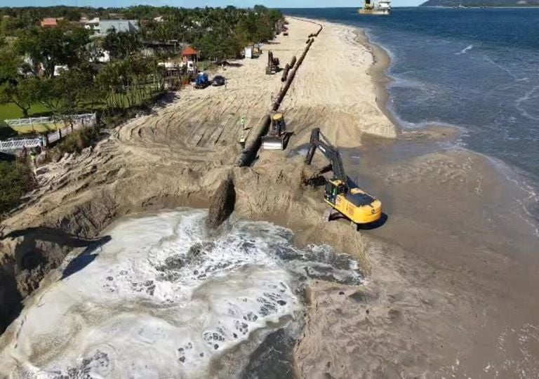 Litoral Norte de Santa Catarina investe em dunas para frear avan&ccedil;o do mar e proteger a orla