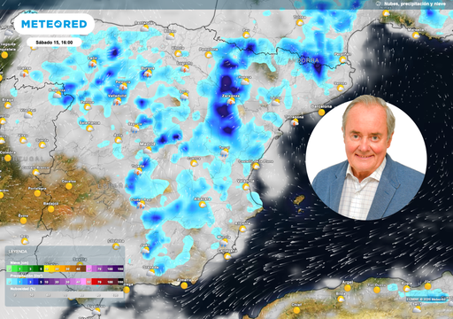 Llega el episodio con las tormentas m&aacute;s fuertes del verano a la pen&iacute;nsula: Maldonado prev&eacute; "inundaciones repentinas"