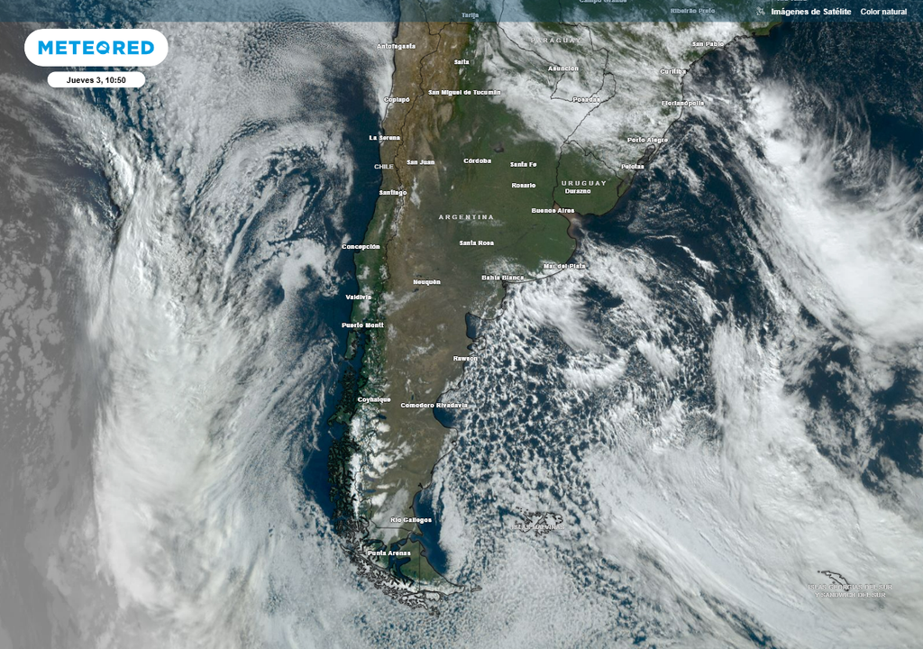 Tiempo Argentina alerta crecida del río de la Plata ráfagas frío polar SMN