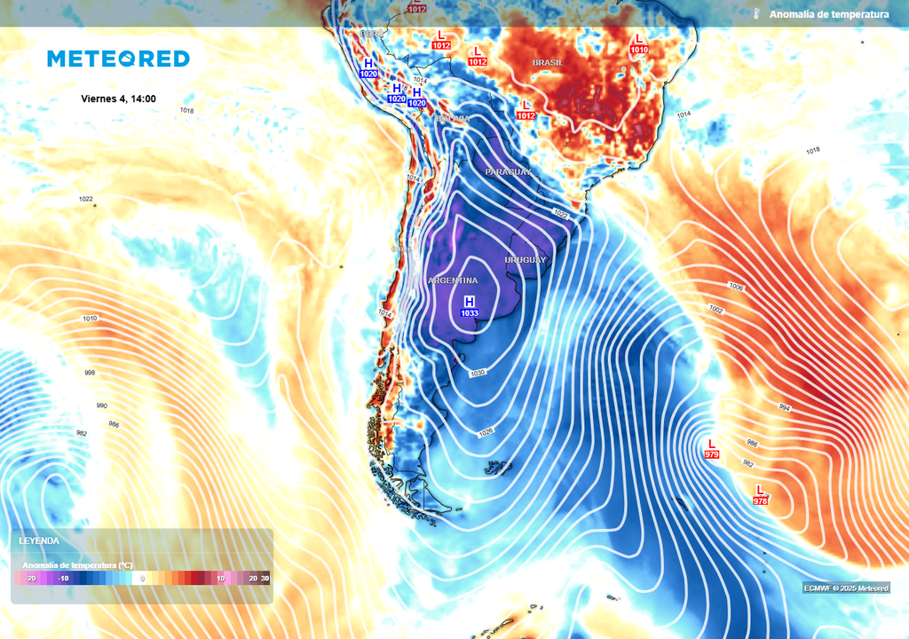 Tiempo Argentina alerta crecida del río de la Plata ráfagas frío polar SMN