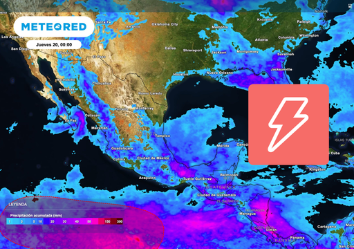 Llega la onda tropical 29 a generar tormentas intensas en M&eacute;xico en el transcurso de este mi&eacute;rcoles 19 de agosto
