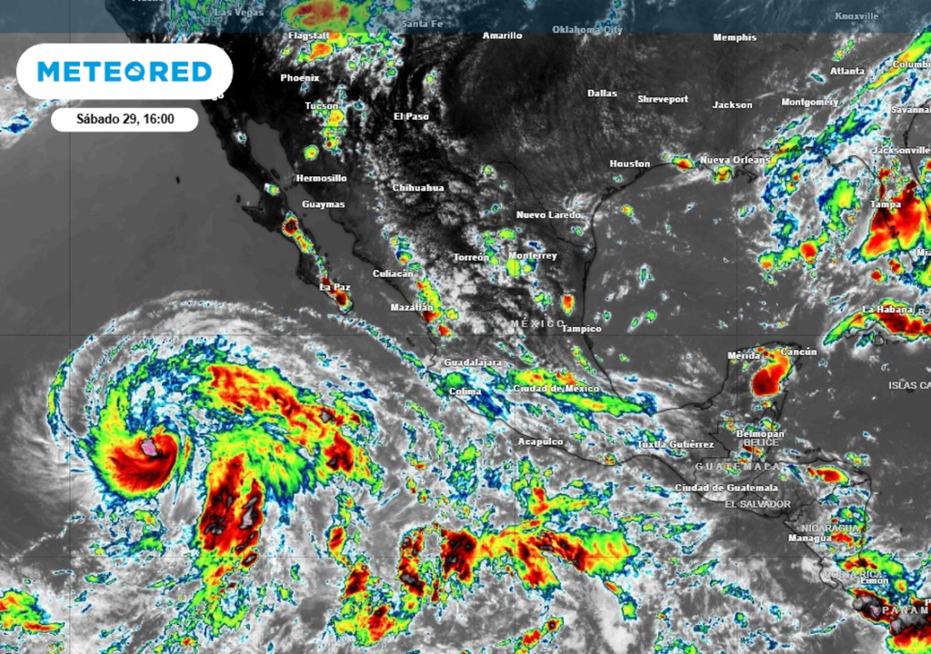 Tormentas Ahora la onda tropical 34 prolongará las lluvias en México.
