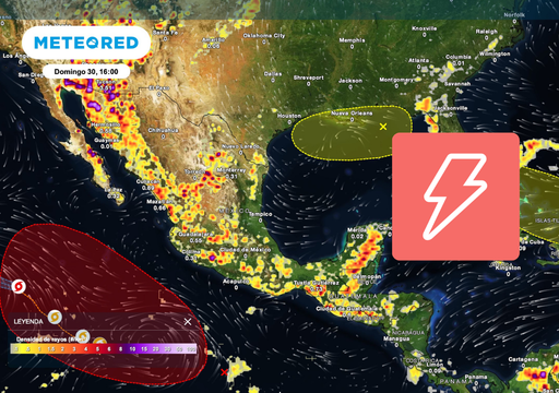 Llega la onda tropical 34 a M&eacute;xico trayendo consigo m&aacute;s lluvias y tormentas el&eacute;ctricas