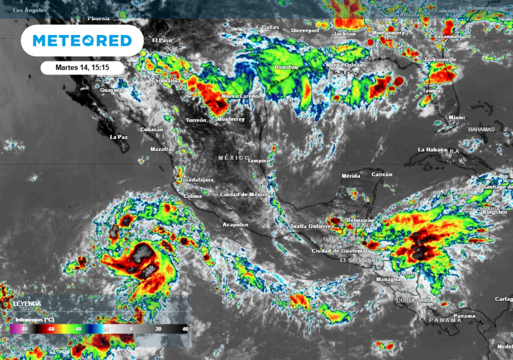 Tormentas Llega el Monzón Mexicano al noroeste del país, condición que propiciará tormentas importantes en esa zona.