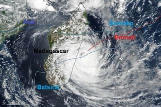 Llega otro ciclón tropical a Madagascar, ya devastado por otros