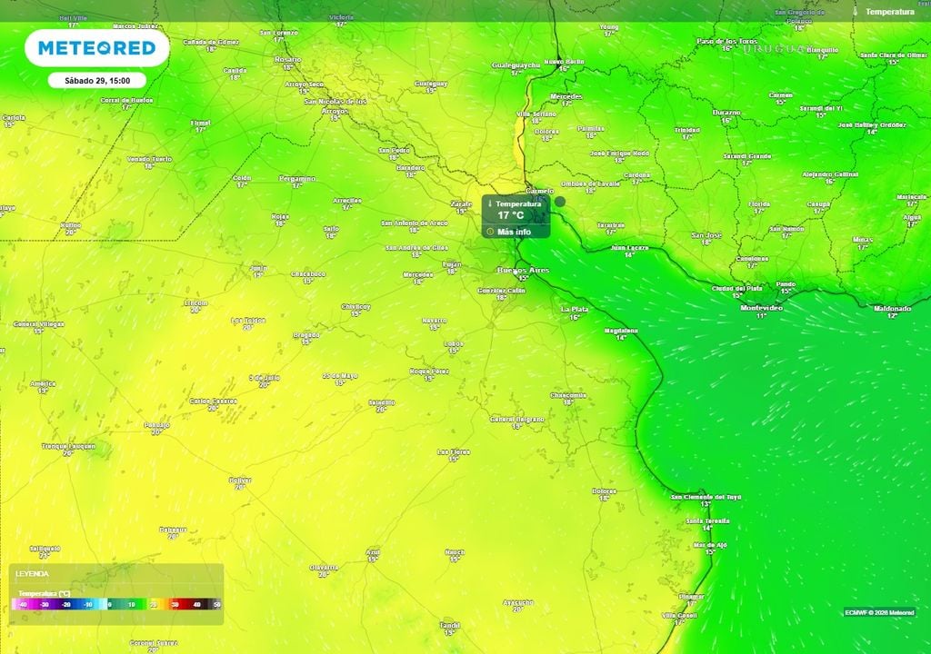 Tormenta Santa Rosa agosto Buenos Aires AMBA tiempo clima pronóstico frío SMN Vendrán tardes más templadas desde el miércoles en adelante en Buenos Aires.