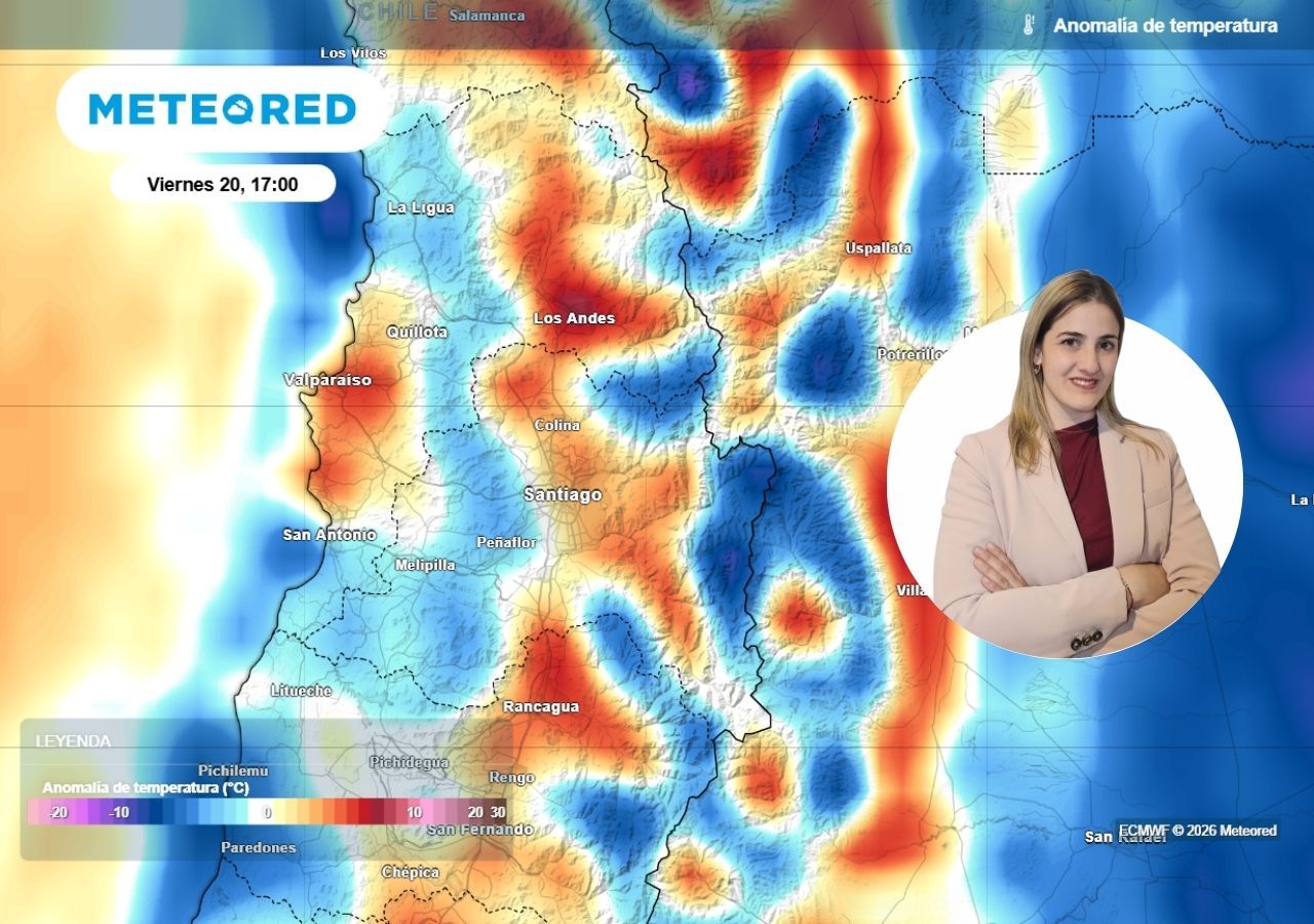 En Santiago podremos vivir pronto un día de temperaturas menos elevadas, con marcas que no superarán los 30 grados en gran parte de la RM.