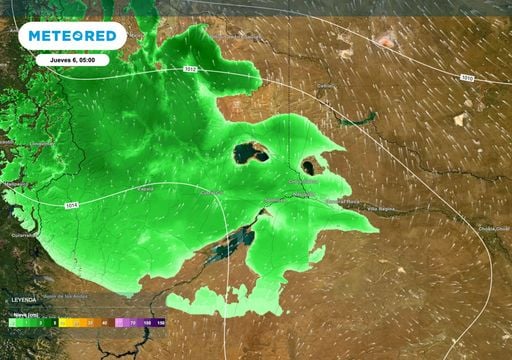 Llega un nuevo frente fr&iacute;o a la Patagonia: hasta el oeste del Alto Valle podr&aacute; recibir nieve el mi&eacute;rcoles
