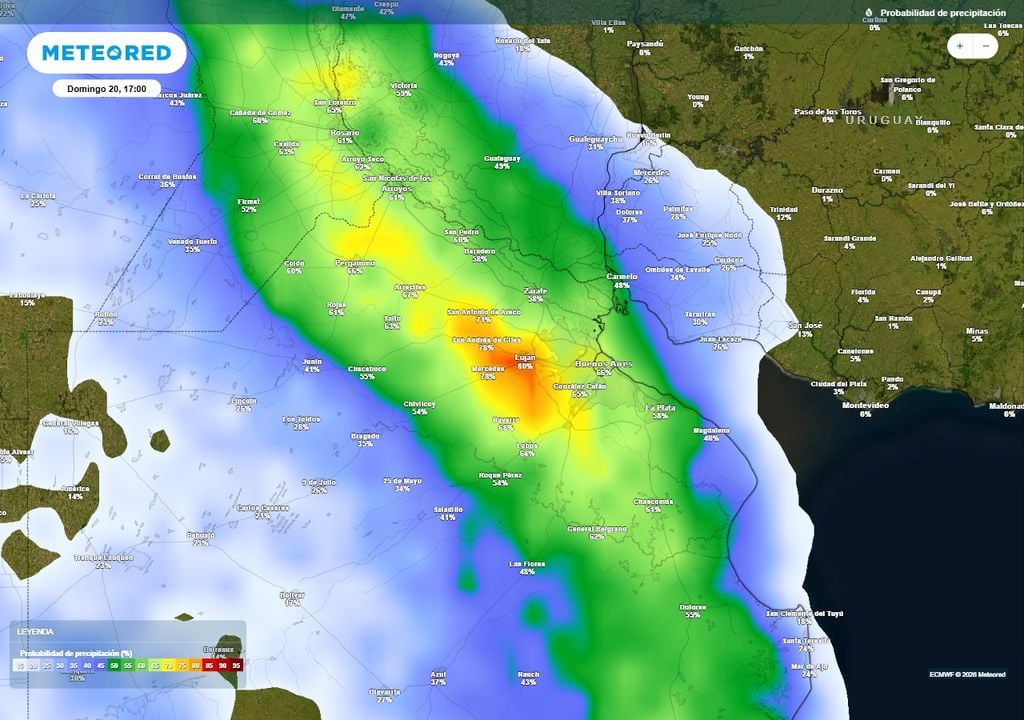 Buenos Aires AMBA pronóstico tiempo clima El domingo desmejorará marcamente el tiempo en el AMBA.