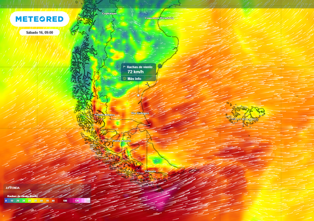 Extremo del patagónico inestable con lluvias y ventoso con baja ST. Modelo ECMWF Extremo sur patagónico inestable con lluvias, algunas nevadas y ventoso con baja ST. Modelo ECMWF