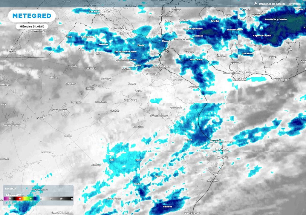 Tiempo Buenos Aires alerta frío mayo lluvias Tiempo Buenos Aires alerta frío mayo lluvias
