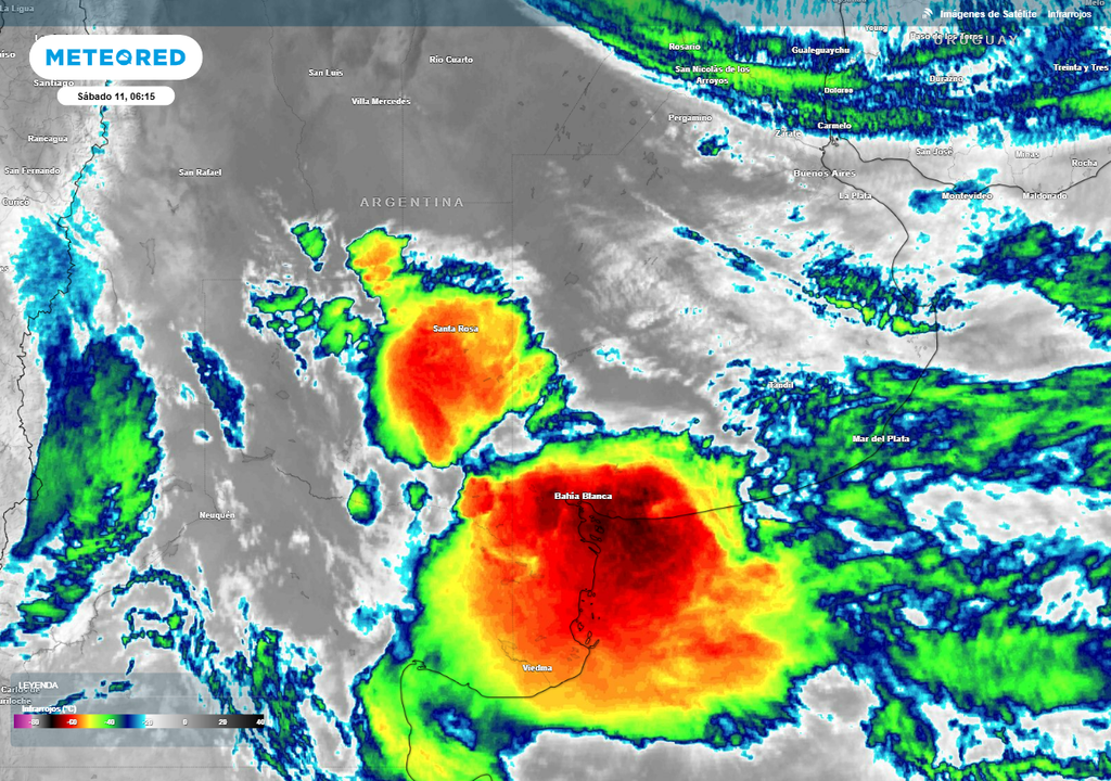 Tiempo pronóstico clima Argentina fin de semana largo alertas tormentas vientos fuertes lluvias SMN
