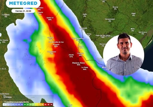 Llegan fuertes tormentas a Buenos Aires: a qu&eacute; hora esperar las lluvias m&aacute;s intensas y la probable ca&iacute;da de granizo