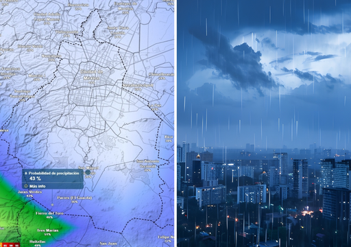 Se avecinan tormentas a partir de las 14:00 horas, este mi&eacute;rcoles a CDMX: abundantes descargas el&eacute;ctricas y granizo