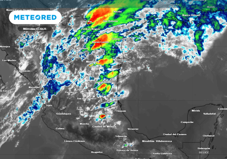 Llegan las tormentas, granizadas y posibles tornados a México