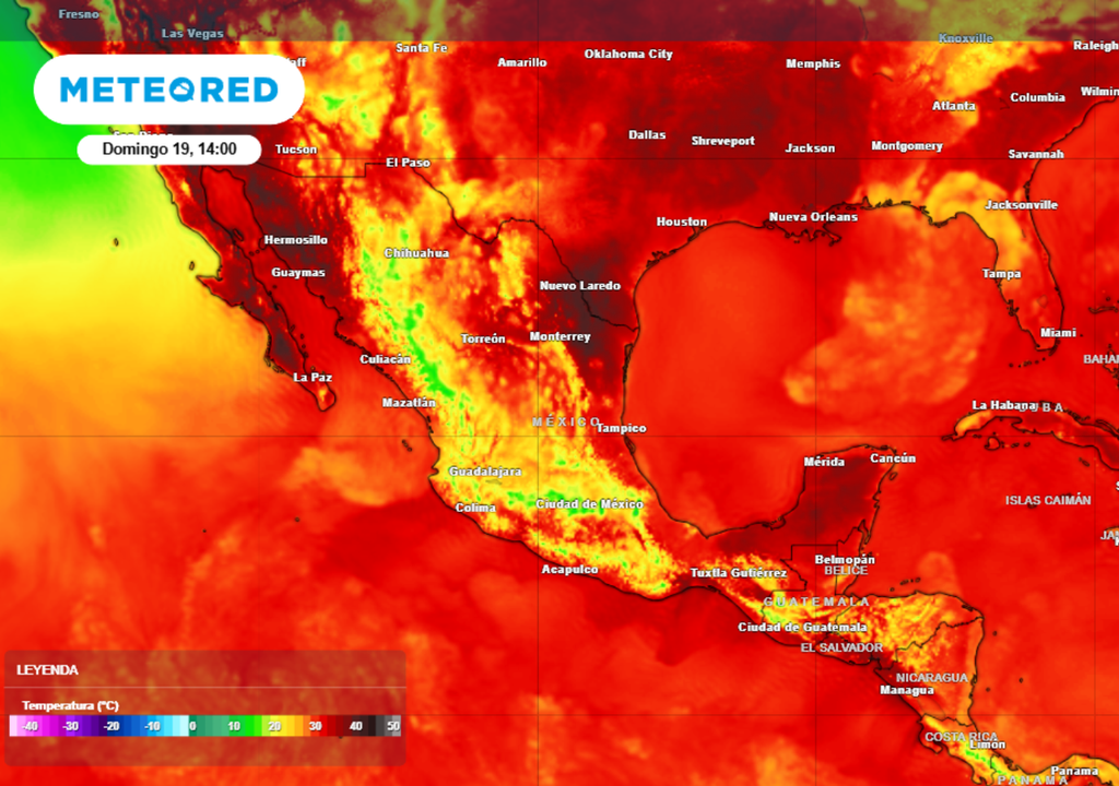 Calor Se pronostican temperaturas de entre 40 °C y 45 °C o incluso más, en varios estados de México.