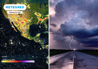 Llegan más tormentas a México por persistencia del monzón mexicano y otros sistemas meteorológicos