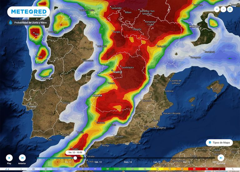 Lluvia en febrero Lluvia en febrero