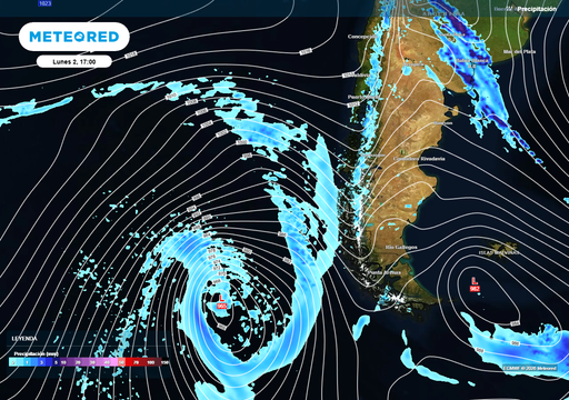 "Llegar&aacute; con m&aacute;s lluvias": sistema frontal trae viento de 50 km/h a estas regiones de Chile centro-sur para el martes