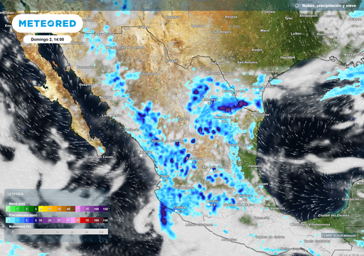 Llegar&aacute; frente fr&iacute;o al Noreste de M&eacute;xico hoy domingo, junto con el Monz&oacute;n e inestabilidad ocasionando intensas lluvias