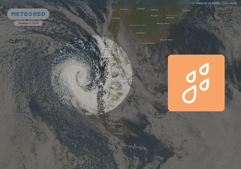 &iexcl;Llegar&aacute; hasta la RM! Sistema frontal afectar&aacute; la zona central con lluvias y tormentas este "super lunes"