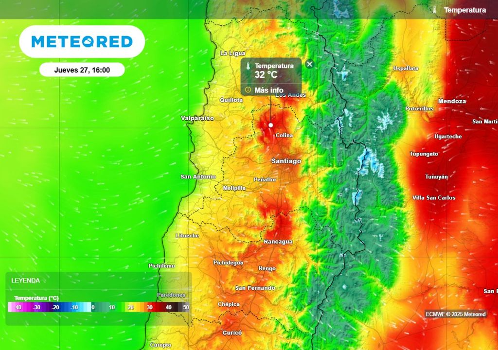 mapa de temperatura mapa de temperatura